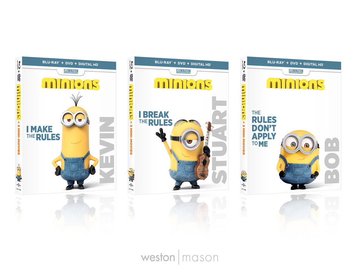 Minions - 3 Mini Movies (Blu-ray + DVD + Digital HD + Water Bottle)  (Blu-ray) (Boxset) on BLU-RAY Movie